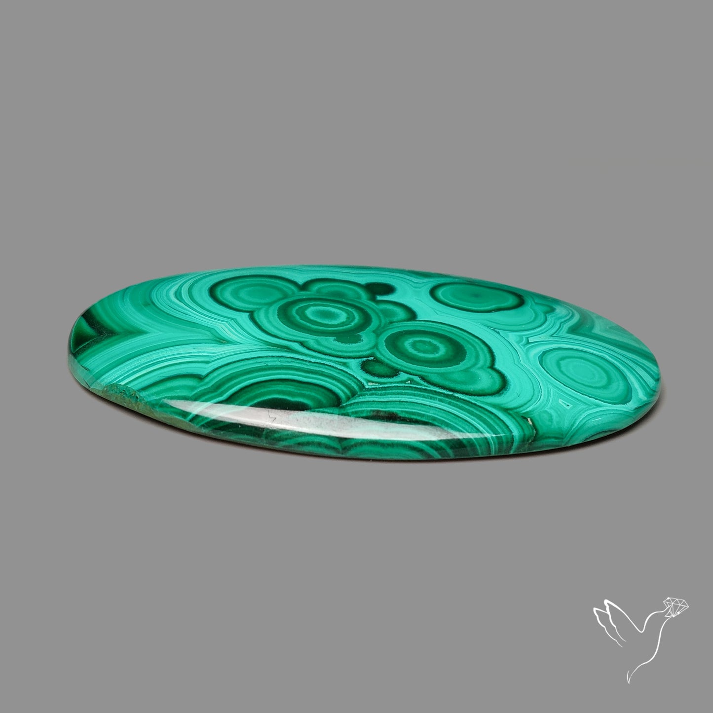 Malachite Cabochon Botryoidal Patterns