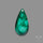 Malachite Cabochon with Rare Chattoyancy