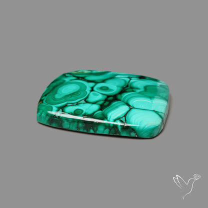 Malachite Cabochon Botryoidal Patterns