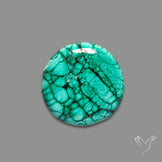 Malachite Cabochon Botryoidal Patterns