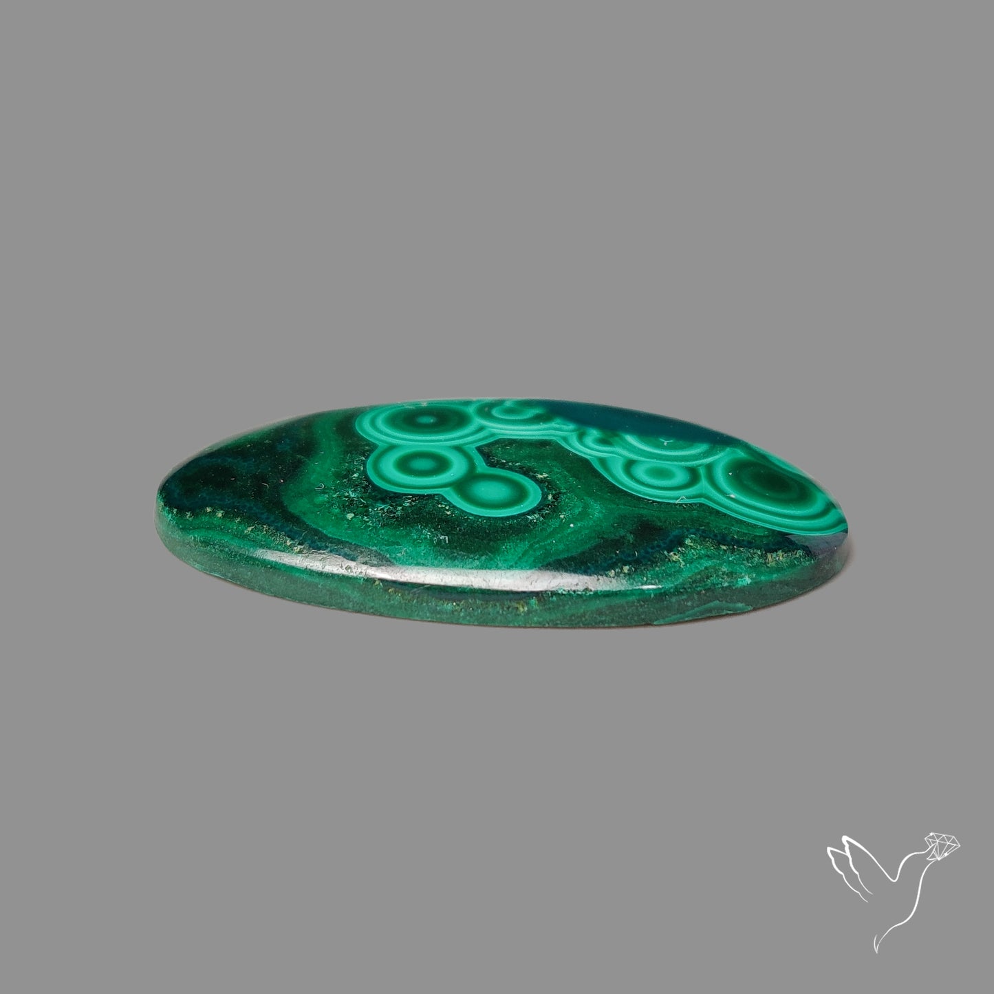 Malachite Cabochon Botryoidal Patterns