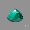 Malachite Cabochon with Rare Chattoyancy