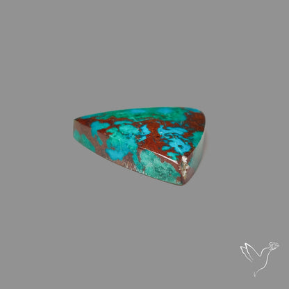 Peruvian Chrysocolla Malachite Cuprite Cabochon