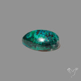 Peruvian Chrysocolla Malachite Cuprite Cabochon