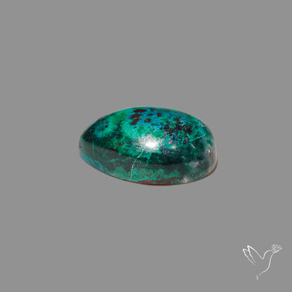 Peruvian Chrysocolla Malachite Cuprite Cabochon