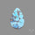 Rare Golden Hill Turquoise Cabochon (backed)