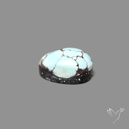 Rare Golden Hill Turquoise Cabochon (backed)