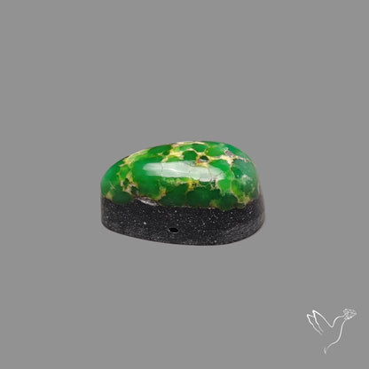Sonoran Gold Turquoise Natural Green Cabochon