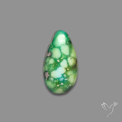Sonoran Gold Turquoise Natural Green Cabochon