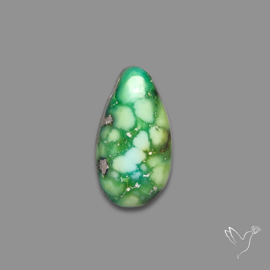 Sonoran Gold Turquoise Natural Green Cabochon