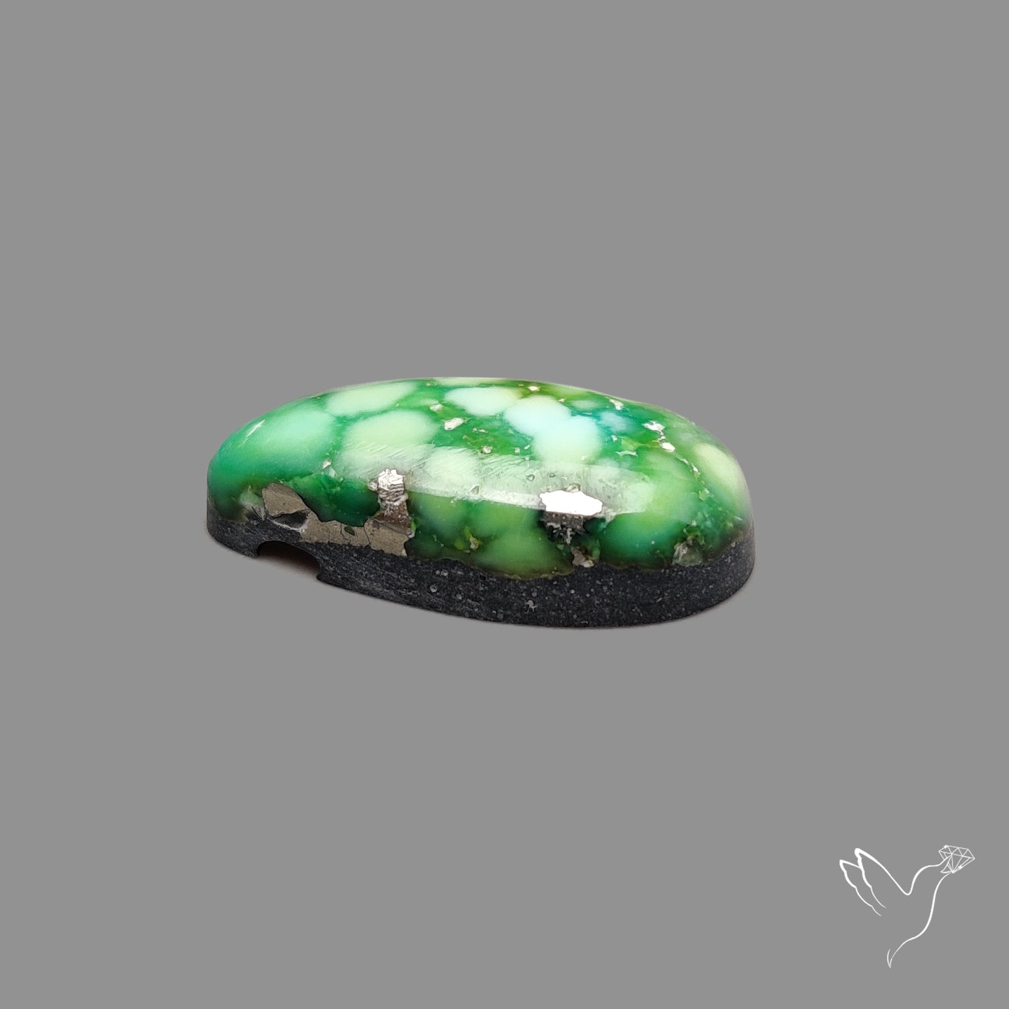 Sonoran Gold Turquoise Natural Green Cabochon