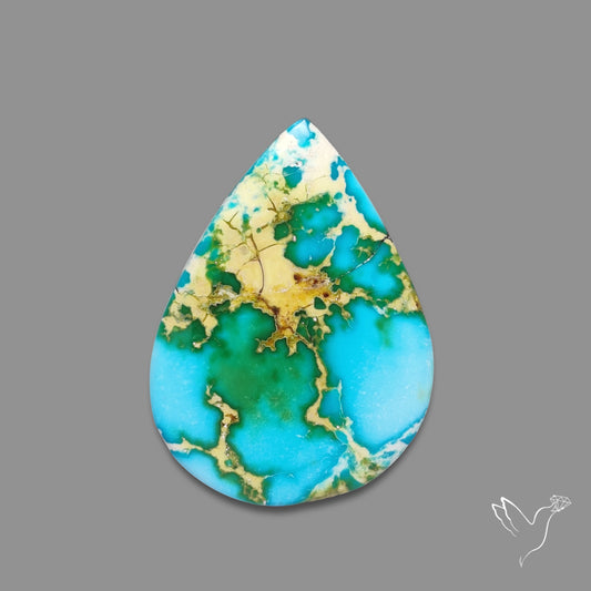 Sonoran Gold Turquoise Cabochon