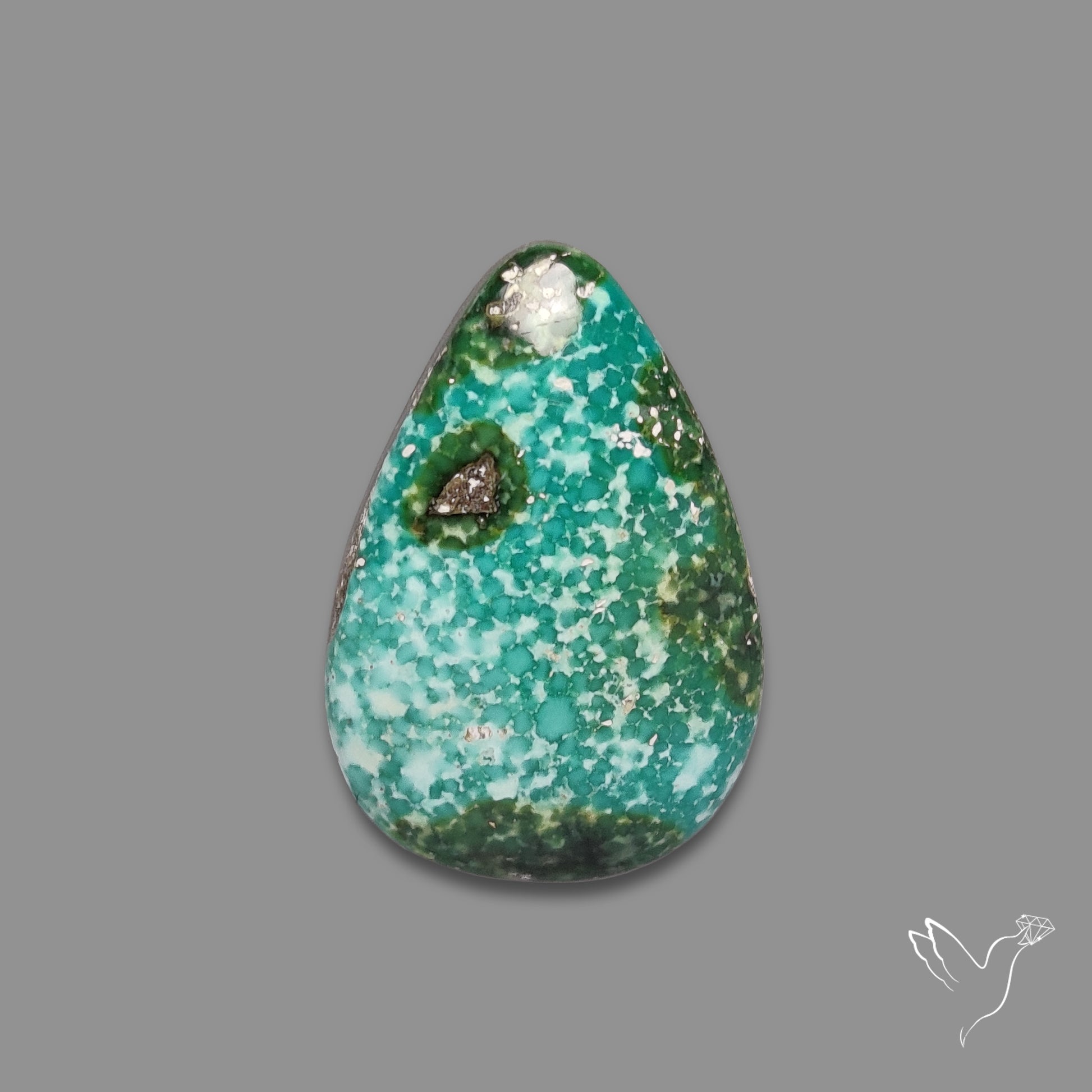 Sonoran Gold Turquoise Cabochon