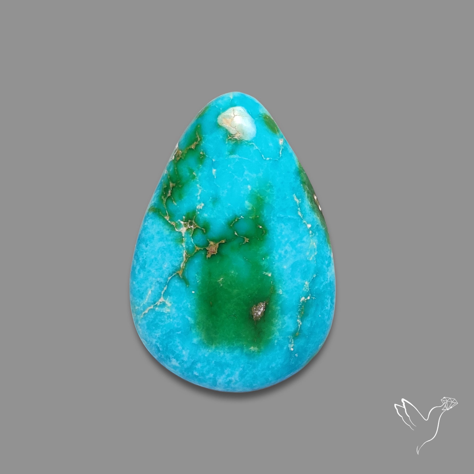 Sonoran Gold Turquoise Cabochon