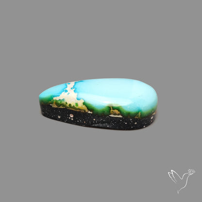 Sonoran Gold Turquoise Cabochon