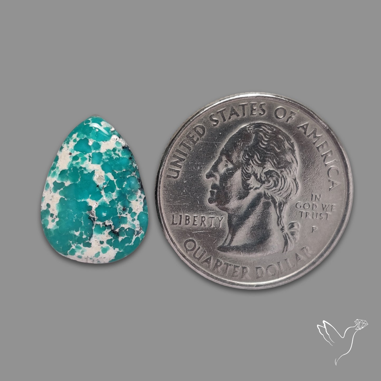 Sonoran Gold Turquoise Cabochon