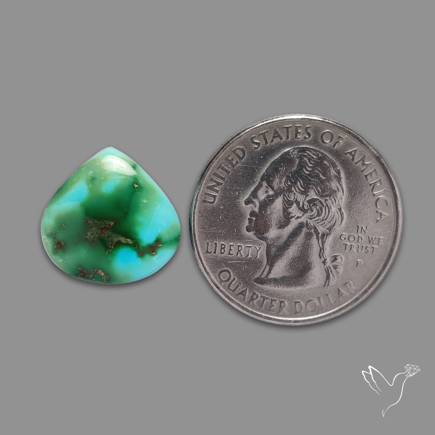 Sonoran Gold Turquoise Cabochon