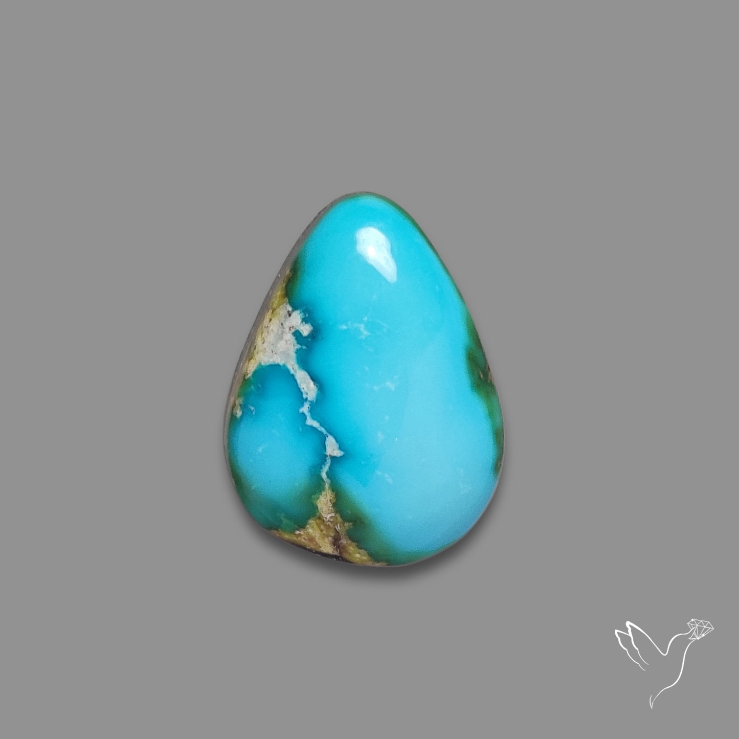 Sonoran Gold Turquoise Cabochon