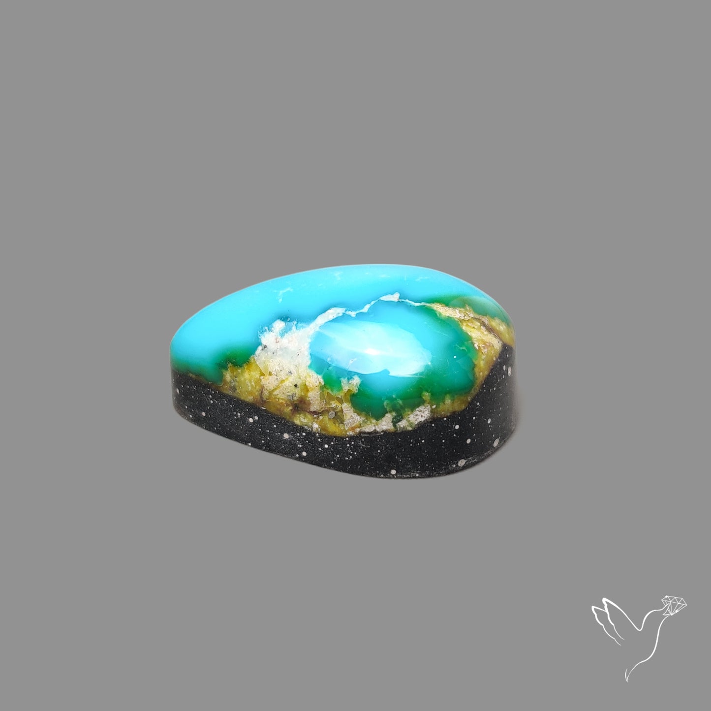 Sonoran Gold Turquoise Cabochon