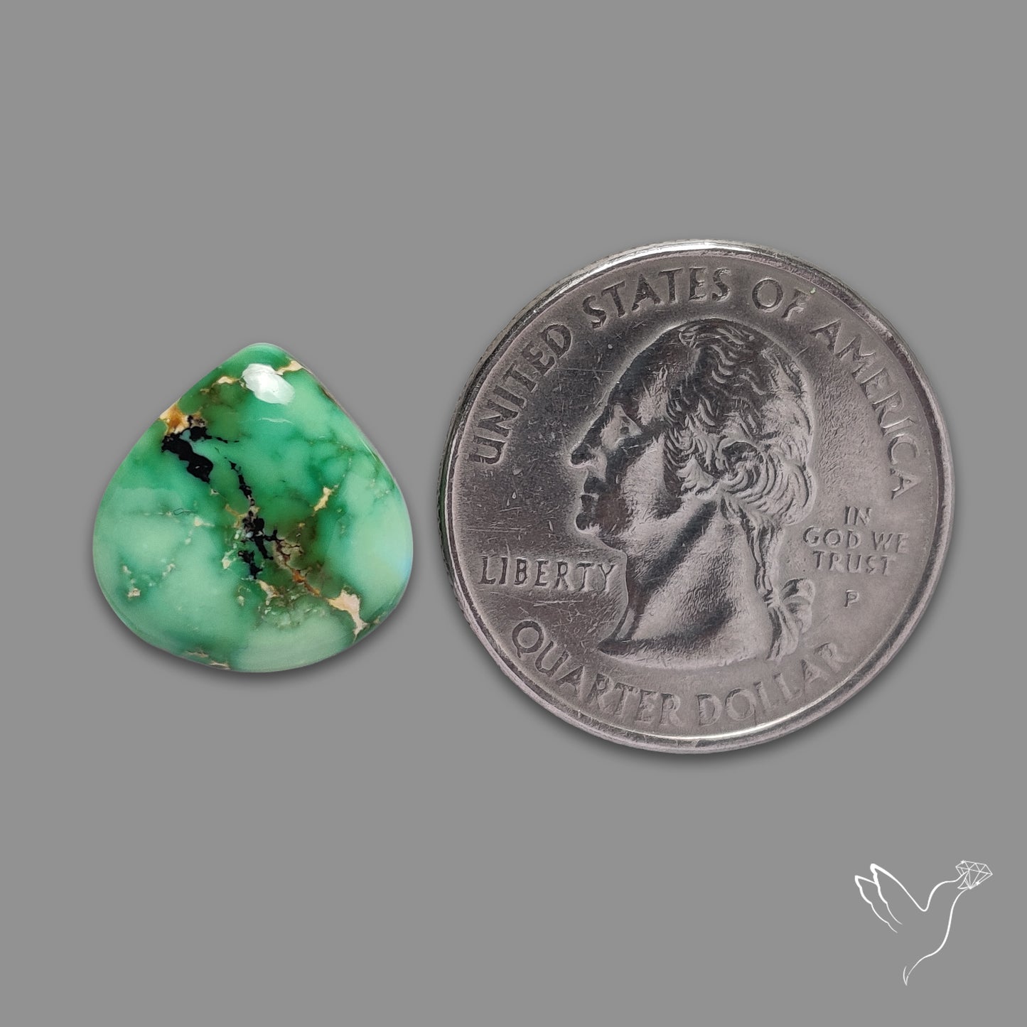 Sonoran Gold Turquoise Cabochon