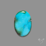 Sonoran Gold Turquoise Cabochon
