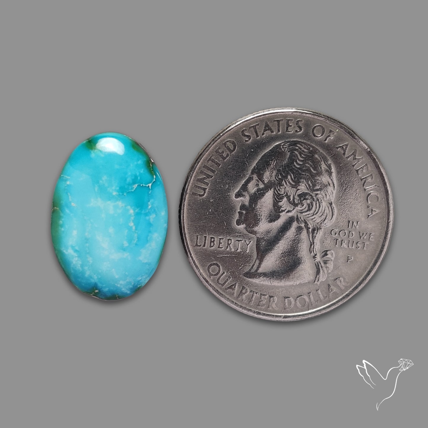 Sonoran Gold Turquoise Cabochon