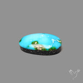 Sonoran Gold Turquoise Cabochon