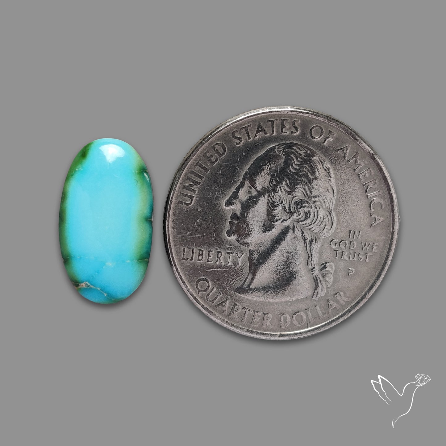 Sonoran Gold Turquoise Cabochon
