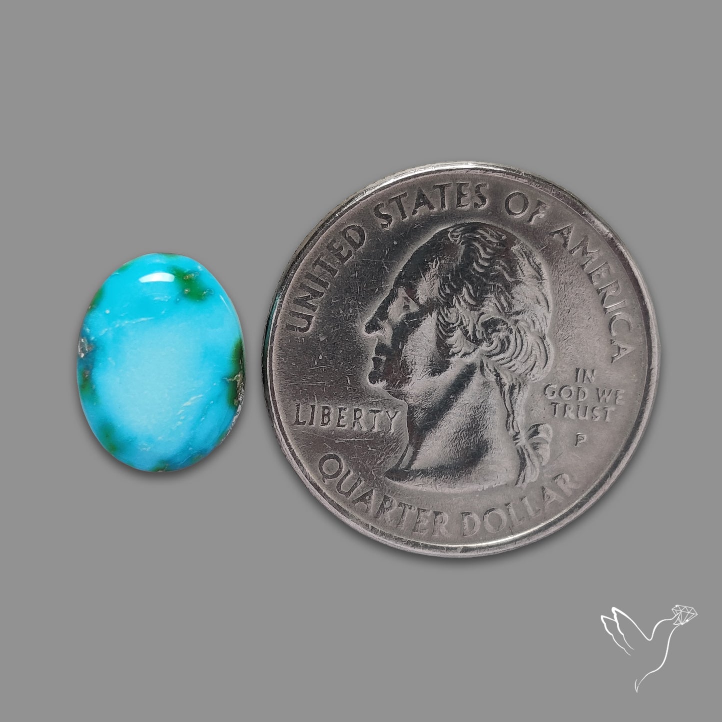 Sonoran Gold Turquoise Cabochon