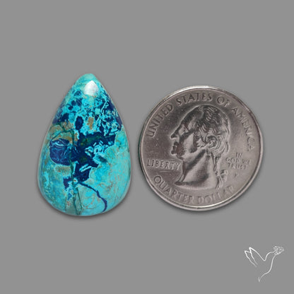 Shattuckite Cabochon