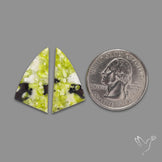 Lizardite Serpentine Pair