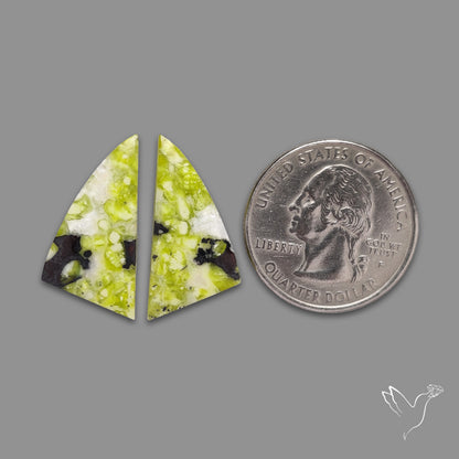 Lizardite Serpentine Pair