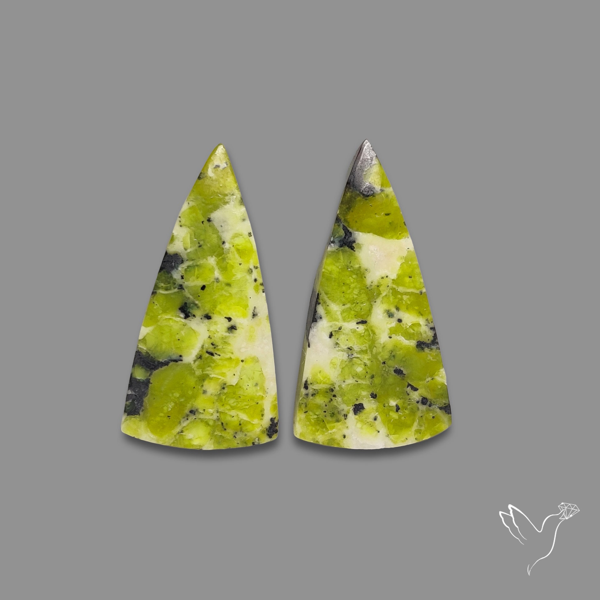 Lizardite Serpentine Pair
