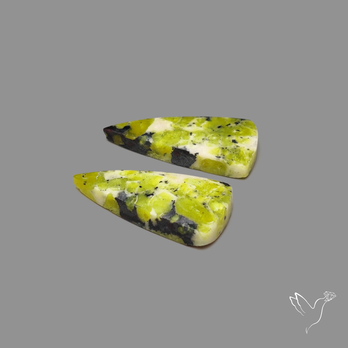 Lizardite Serpentine Pair