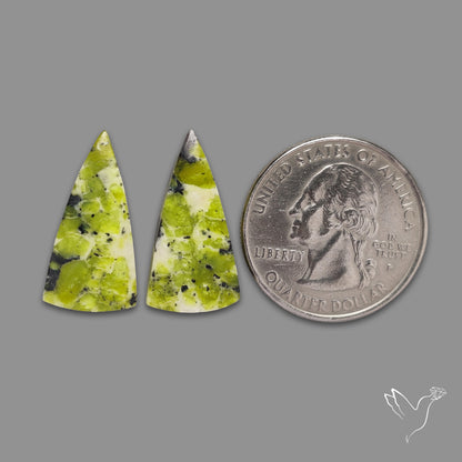 Lizardite Serpentine Pair