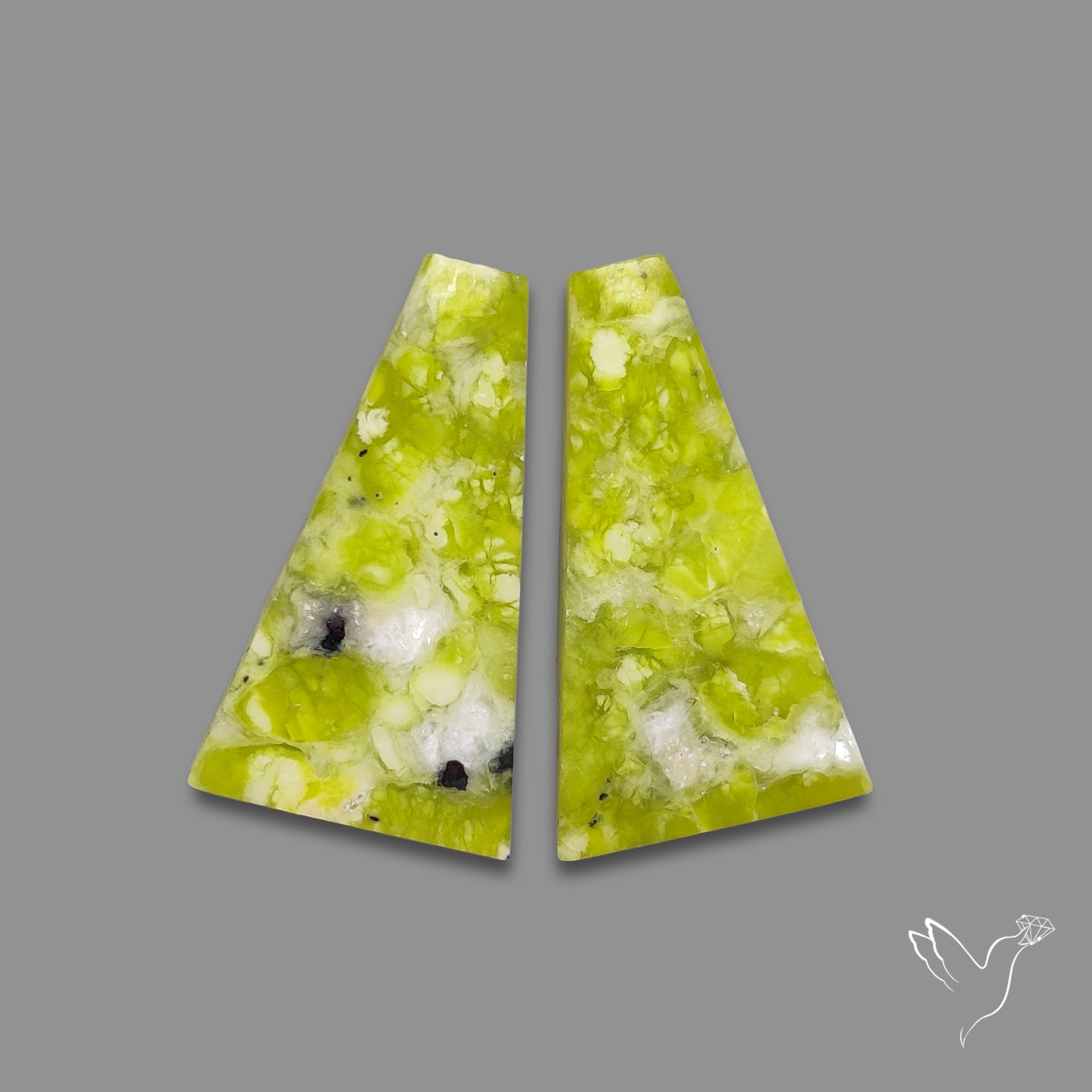 Lizardite Serpentine Pair