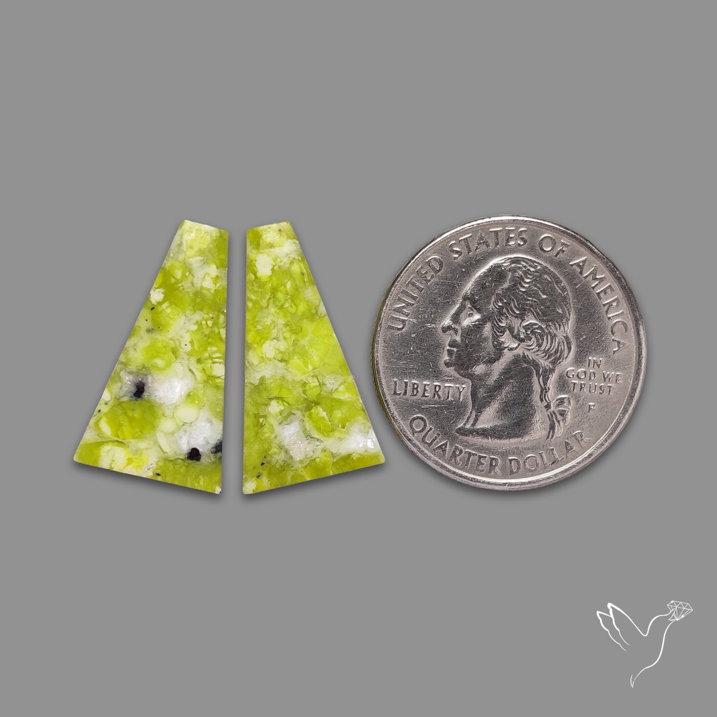 Lizardite Serpentine Pair
