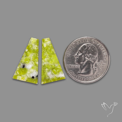 Lizardite Serpentine Pair