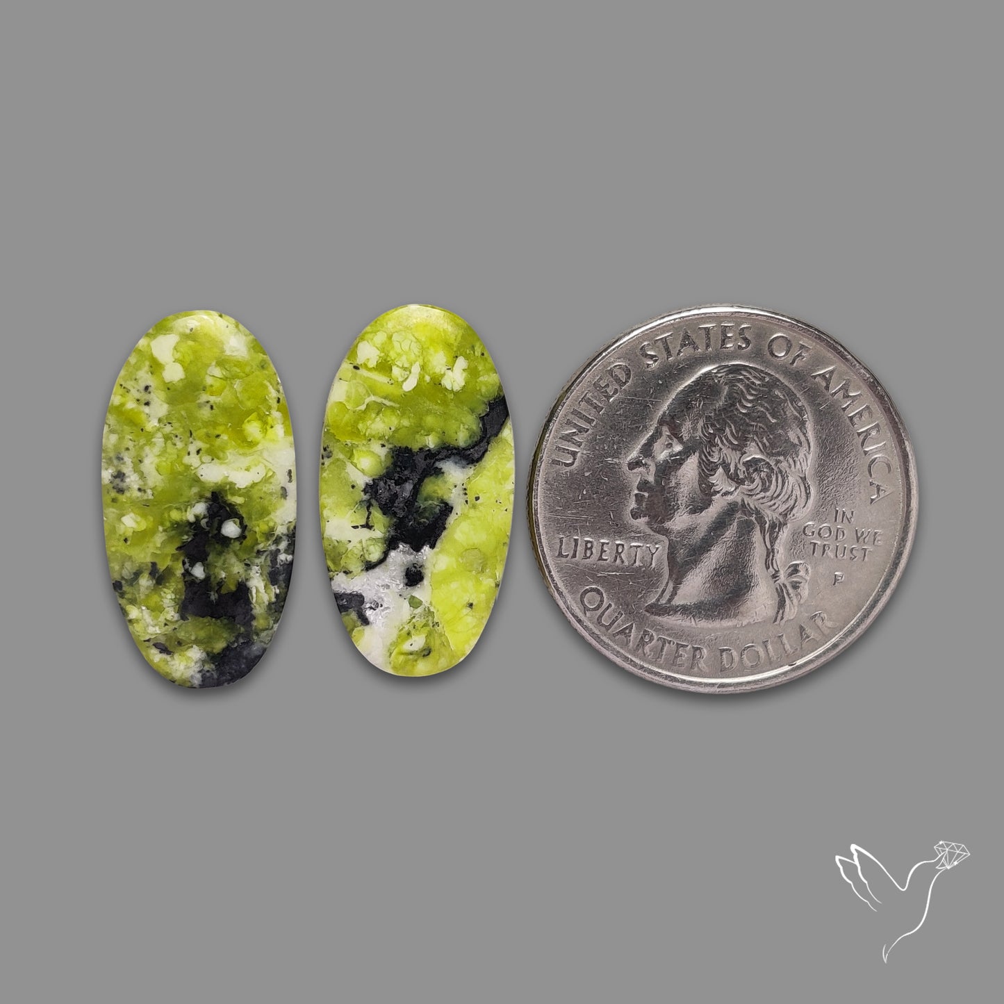 Lizardite Serpentine Pair