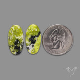Lizardite Serpentine Pair