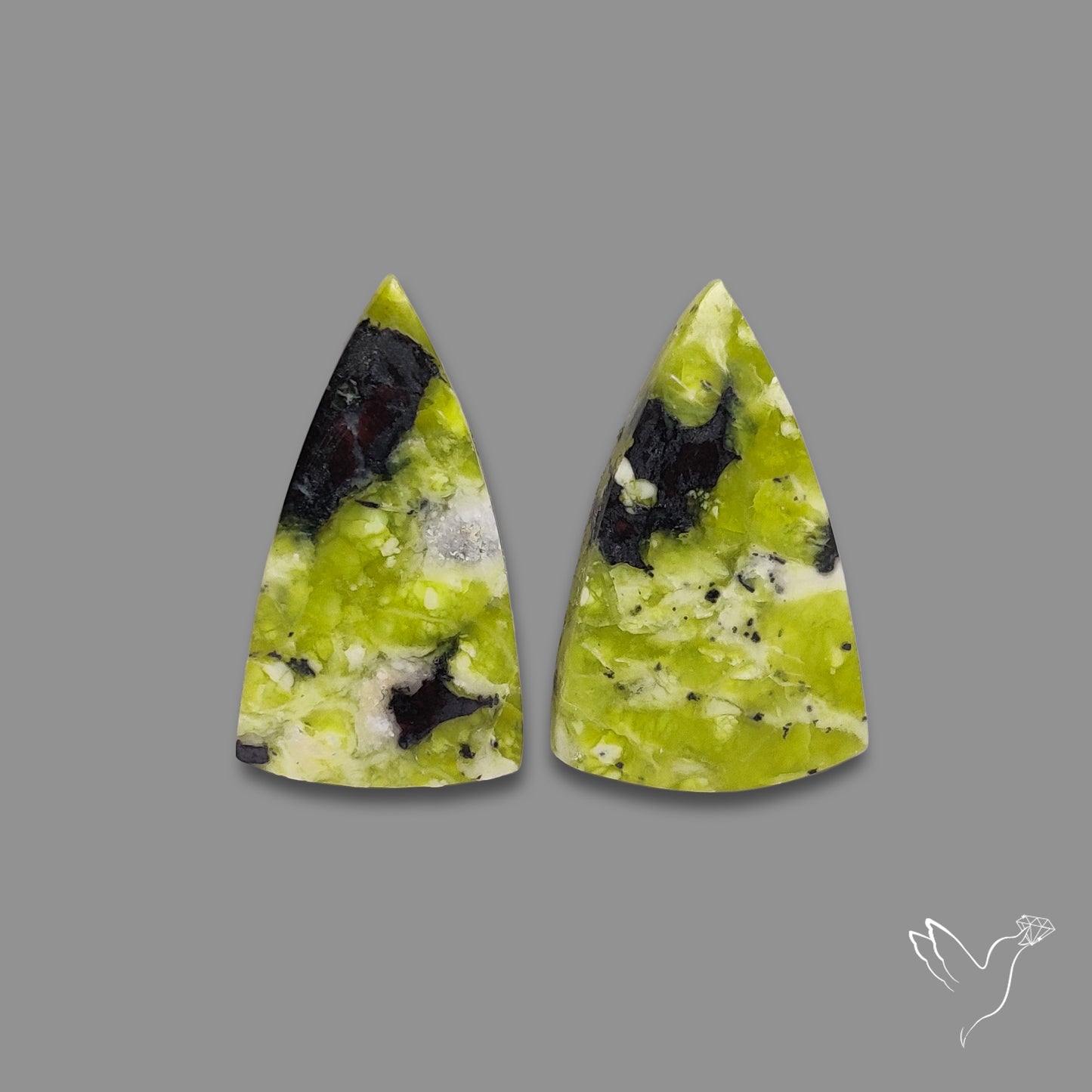 Lizardite Serpentine Pair
