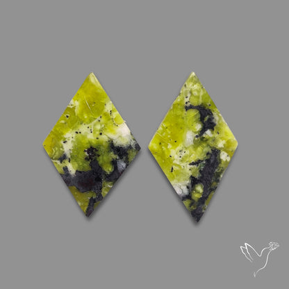 Lizardite Serpentine Pair