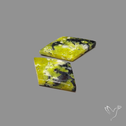 Lizardite Serpentine Pair