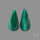 Green Malachite with Chattoyancy Pair