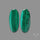 Green Malachite with Chattoyancy Pair
