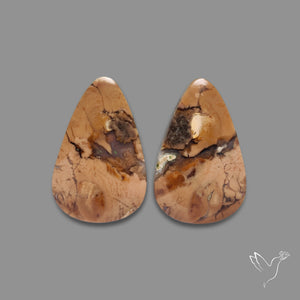 Thunder Egg Agate Pair