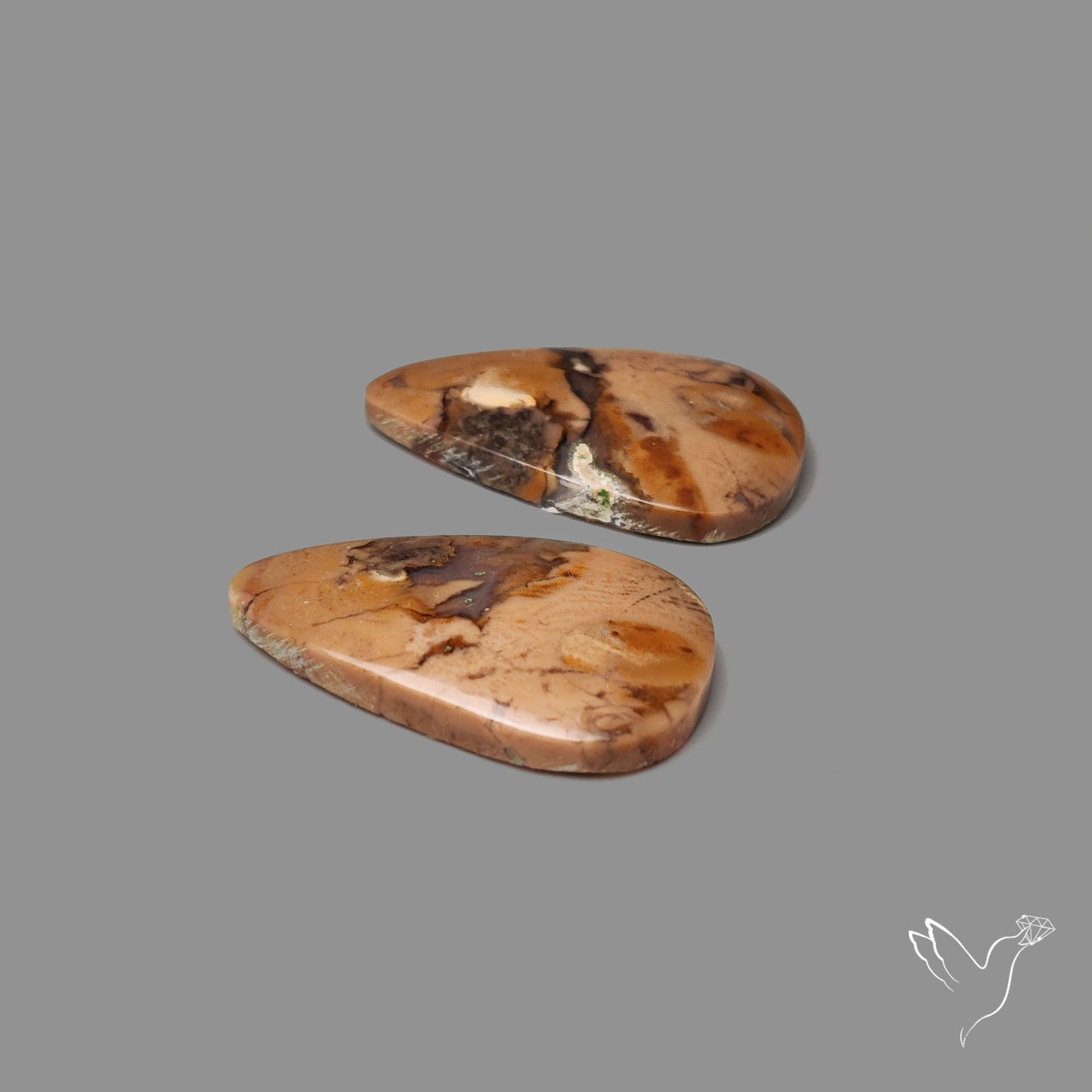 Thunder Egg Agate Pair
