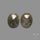 Rose Cut Green Sapphire Pair Rare