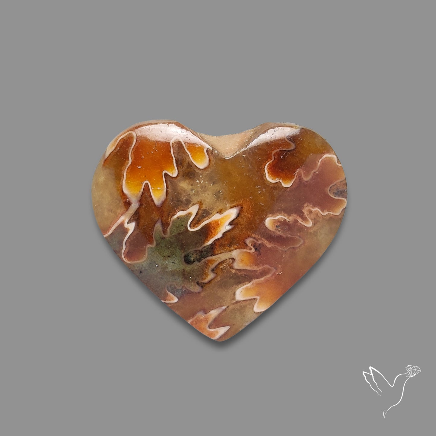 Suture Ammonite Heart