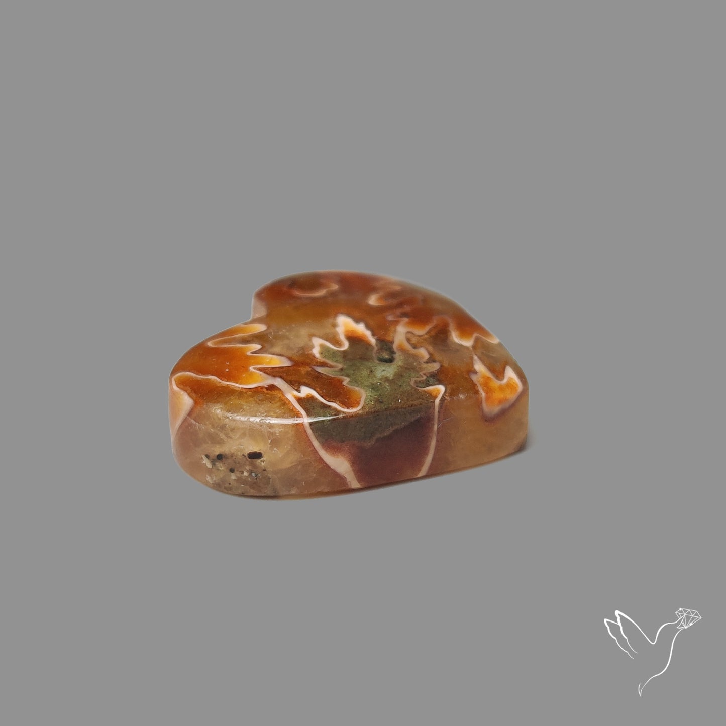 Suture Ammonite Heart